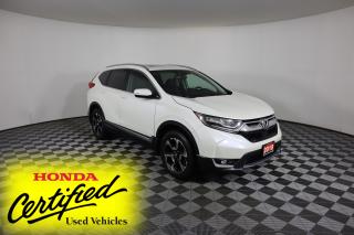 Used 2018 Honda CR-V Touring ONE OWNER | LEATHER | HEATED SEATS & WHEEL | POWER SEATS | PANORAMIC ROOF | NAVI | AWD for sale in Huntsville, ON
