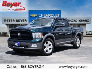 Used 2011 RAM 1500 OUTDOORSMAN | QUAD CAB | 5.7L HEMI | LOW KM! for sale in Napanee, ON