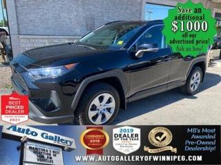 Used 2020 Toyota RAV4 LE* AWD/Blind Spot Assist/Bluetooth/Heated Seat for sale in Winnipeg, MB