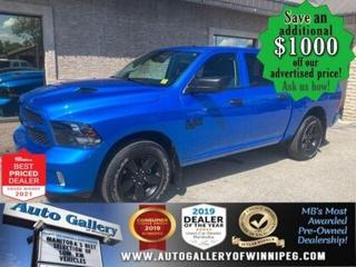 Used 2021 RAM 1500 Classic Express* 4x4/Crew/6 Seater/V6/Only 12,249 km for sale in Winnipeg, MB