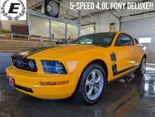 Used 2007 Ford Mustang DELUXE/ LEATHER/4.0L!! for sale in Barrie, ON