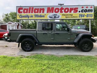 Used 2020 Jeep Gladiator Mojave with only 14500 km for sale in Perth, ON