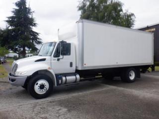 Used 2017 International 4300 25 Foot Cube Van With Power Tailgate 3 Seater Diesel for sale in Burnaby, BC