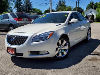 <p class=MsoNormal><span style=font-size: 13.5pt; line-height: 107%; font-family: Segoe UI,sans-serif; color: black;>***TWO SETS OF RIMS AND TIRES INCLUDING WINTERS***BEAUTIFULLY BUILT WHITE ON BLACK LUXURY BUICK SEDAN WITH GREAT MILEAGE, EQUIPPED WITH THE VERY FUEL EFFICIENT 4 CYLINDER 2.0L TURBO CHARGED ENGINE, FULLY LOADED W/ HEATED/LEATHER/POWER SEATS, POWER MOONROOF, FACTORY REMOTE CAR START, PUSH BUTTON START, POWER LOCKS/WINDOWS AND MIRRORS, LEATHER WRAPPED HEATED STEERING WHEEL, BLUETOOTH CONNECTION, KEYLESS/PROXIMITY ENTRY, REAR-PARK ASSIST, ON STAR EMERGENCY ASSIST, AUX INPUT, AM/FM/CD RADIO, AIR CONDITIONING, WARRANTY AND MUCH MORE! This vehicle comes certified with all-in pricing excluding HST tax and licensing. Also included is a complimentary 36 days complete coverage safety and powertrain warranty, and one year limited powertrain warranty. Please visit www.bossauto.ca for more details!</span></p>
