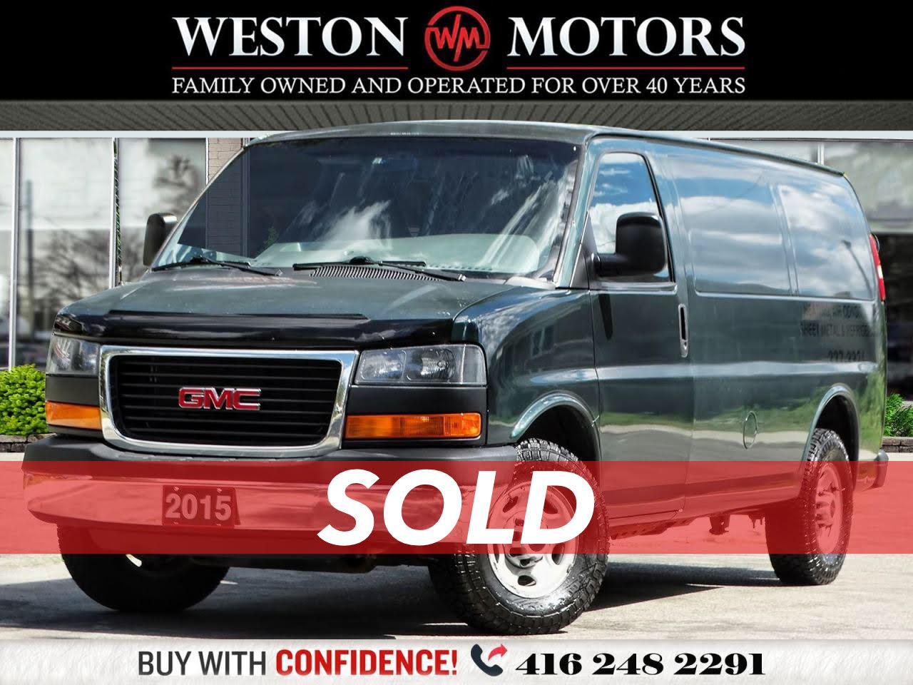 2015 GMC Savana *POWER LOCKS & WINDOWS!!*