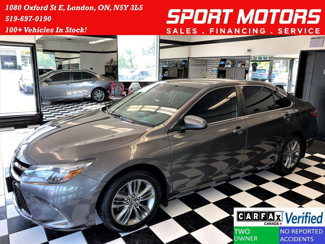 2017 Toyota Camry SE+Camera+Bluetooth+Heated Seats+CLEAN CARFAX - Photo #1