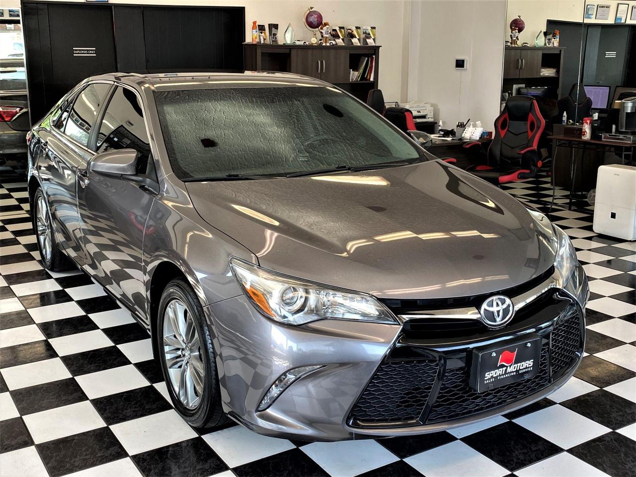 2017 Toyota Camry SE+Camera+Bluetooth+Heated Seats+CLEAN CARFAX Photo5