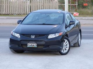 Used 2012 Honda Civic EX,SUNROOF,ALLOY RIMS,CERTIFIED,BLUETOOTH,LOADED for sale in Mississauga, ON