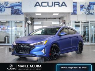 Used 2019 Hyundai Elantra Sport | Two sets of Rims | Wrapped Matte From New for sale in Maple, ON
