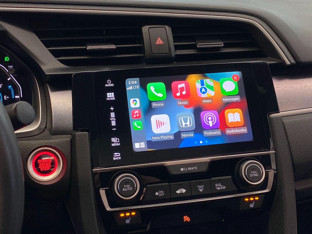 2018 Honda Civic Touring+Leather+Roof+WirelessCharging+CLEAN CARFAX - Photo #10