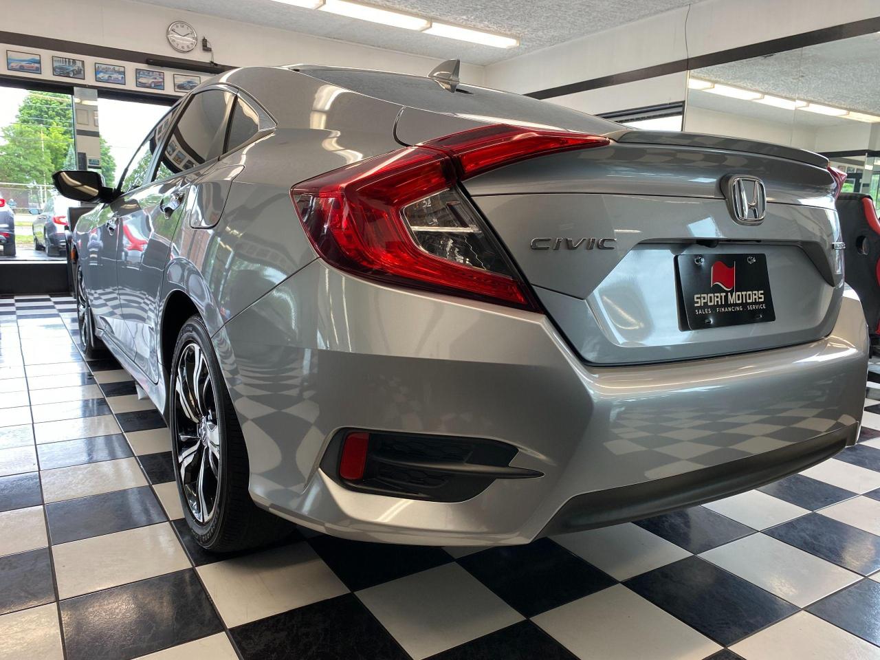 2018 Honda Civic Touring+Leather+Roof+WirelessCharging+CLEAN CARFAX Photo45