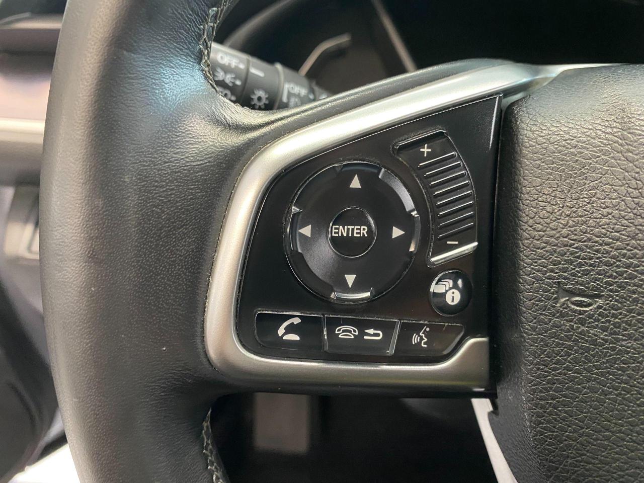 2018 Honda Civic Touring+Leather+Roof+WirelessCharging+CLEAN CARFAX - Photo #53