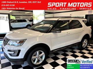Used 2016 Ford Explorer XLT 4WD+Roof+Touch Display+Camera+CLEAN CARFAX for sale in London, ON