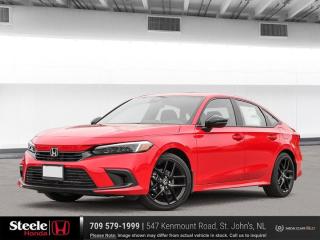 New 2022 Honda Civic Sedan Sport for sale in St. John's, NL