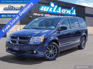Used 2017 Dodge Grand Caravan SXT Premium Plus, Navigation, Leather w/Suede Insert, & More! for sale in Guelph, ON