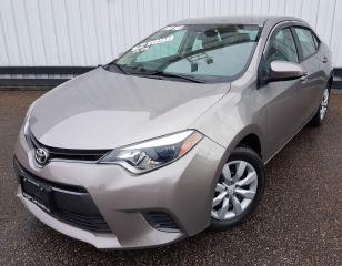 Used 2016 Toyota Corolla LE *ONLY 29,000 KM* for sale in Kitchener, ON