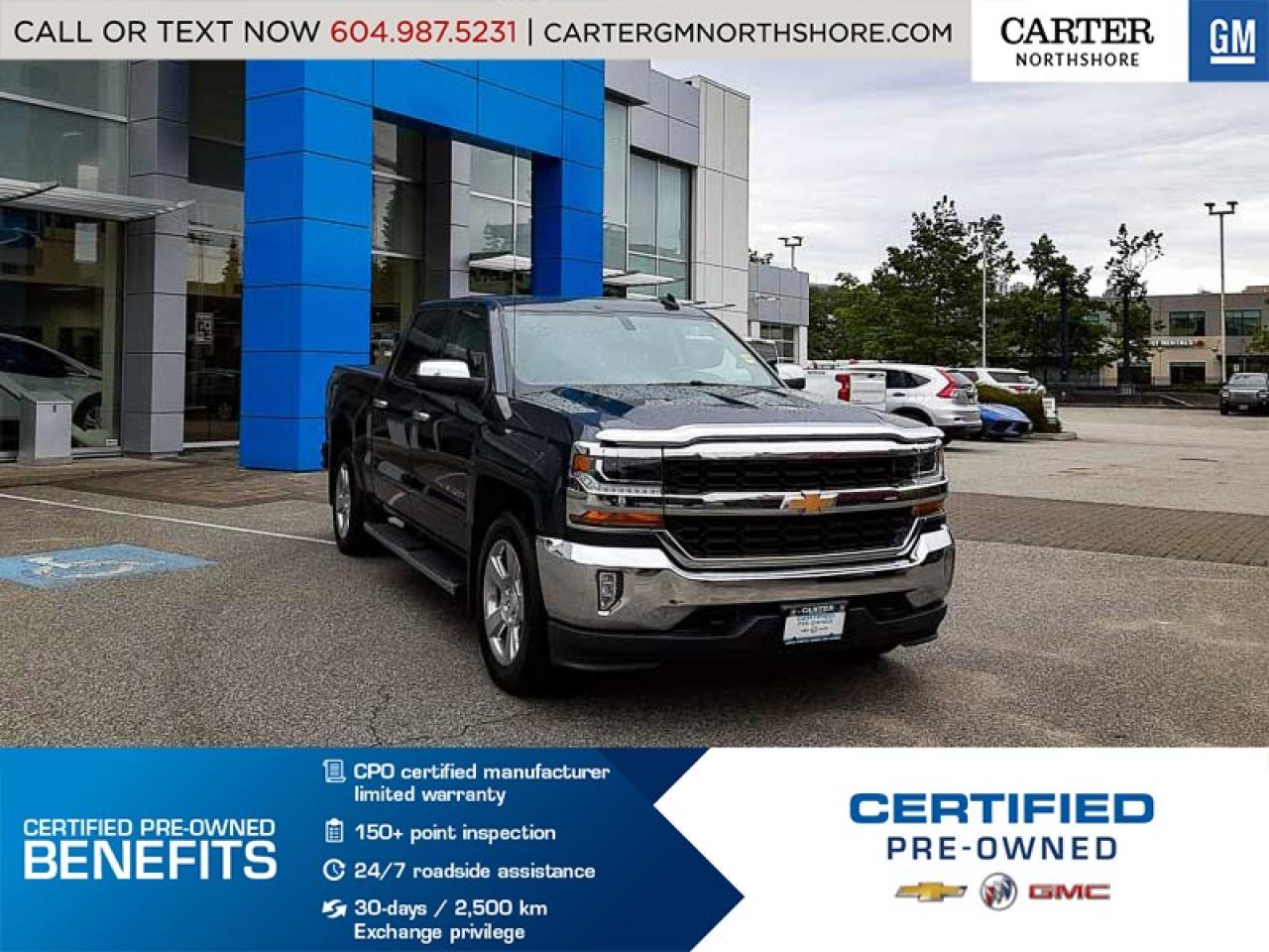 Used 2018 Chevrolet Silverado 1500 1LT *** TRUE NORTH EDITION *** for sale in North Vancouver, BC