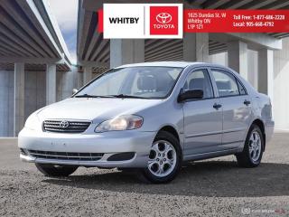 Used 2008 Toyota Corolla CE for sale in Whitby, ON