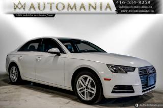 Used 2017 Audi A4 QUATTRO- POWER/MEMORY SEAT/ SAT RADIO|CARFAX VERIFIED for sale in Toronto, ON