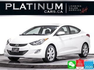 Used 2012 Hyundai Elantra Limited, LEATHER, NAV, REAR CAM, BLUETOOTH, HEATED for sale in Toronto, ON