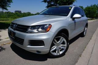 Used 2013 Volkswagen Touareg 1 OWNER / DEALER SERVICED / EXECLINE / IMMACULATE for sale in Etobicoke, ON