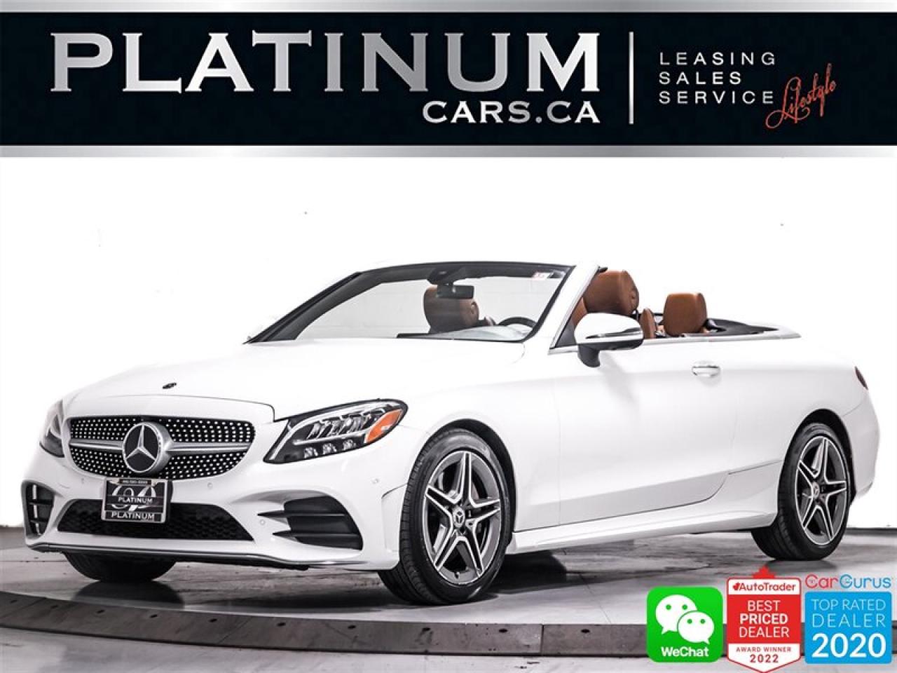 Used 2019 Mercedes-Benz C-Class C300 4MATIC Cabriolet, AMG SPORT PKG, NAV, CAM for sale in Toronto, ON
