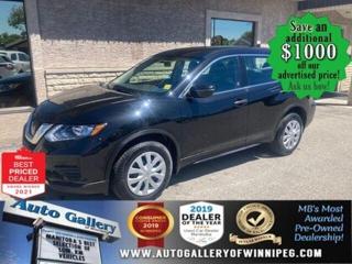 Used 2017 Nissan Rogue S* AWD/Bluetooth/Heated Seats/Reverse Camera for sale in Winnipeg, MB