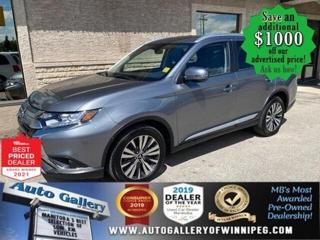 Used 2020 Mitsubishi Outlander EX-L* AWD/7 Seater/Leather/Heated Seats/Bluetooth for sale in Winnipeg, MB
