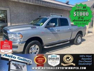 Used 2019 RAM 2500 Big Horn*4x4/Crew(Tonneau Cover & 5th Whl Not Inc) for sale in Winnipeg, MB