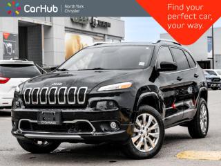 Used 2017 Jeep Cherokee Overland 4x4 Vented Seats Technology Pkg Panoramic Roof Navigation for sale in Thornhill, ON