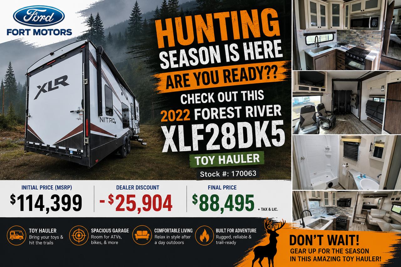 2022 Forest River XLF28DK5 TOY HAULER Photo0
