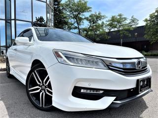 Used 2016 Honda Accord Sedan TOURING|V6|SUNROOF|WIRELESS CHARGING|HEATED SEATS|LEATHER| for sale in Brampton, ON