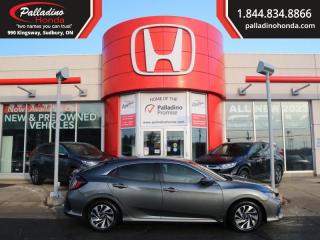 Used 2018 Honda Civic Hatchback LX  -  Heated Seats for sale in Sudbury, ON