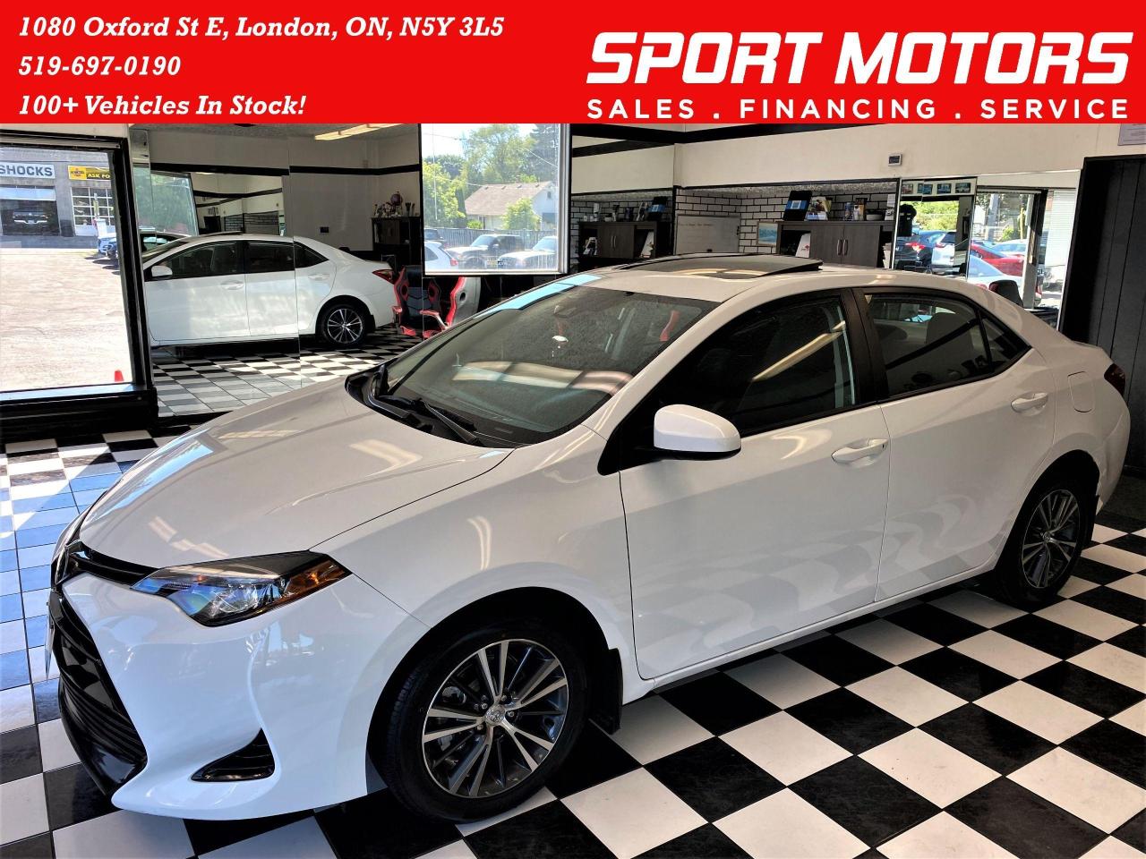 Used 2017 Toyota Corolla LE+Adaptive Cruise+Heated Steering+Roof+New Tires for sale in London, ON