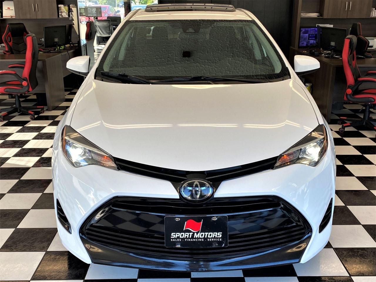2017 Toyota Corolla LE+Adaptive Cruise+Heated Steering+Roof+New Tires Photo6