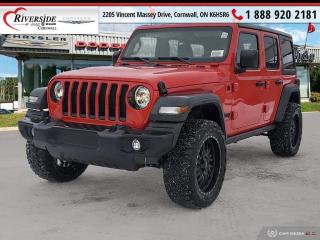 New 2022 Jeep Wrangler UNLIMITED SPORT for sale in Cornwall, ON