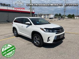 Used 2018 Toyota Highlander Limited AWD  - Navigation for sale in Steinbach, MB