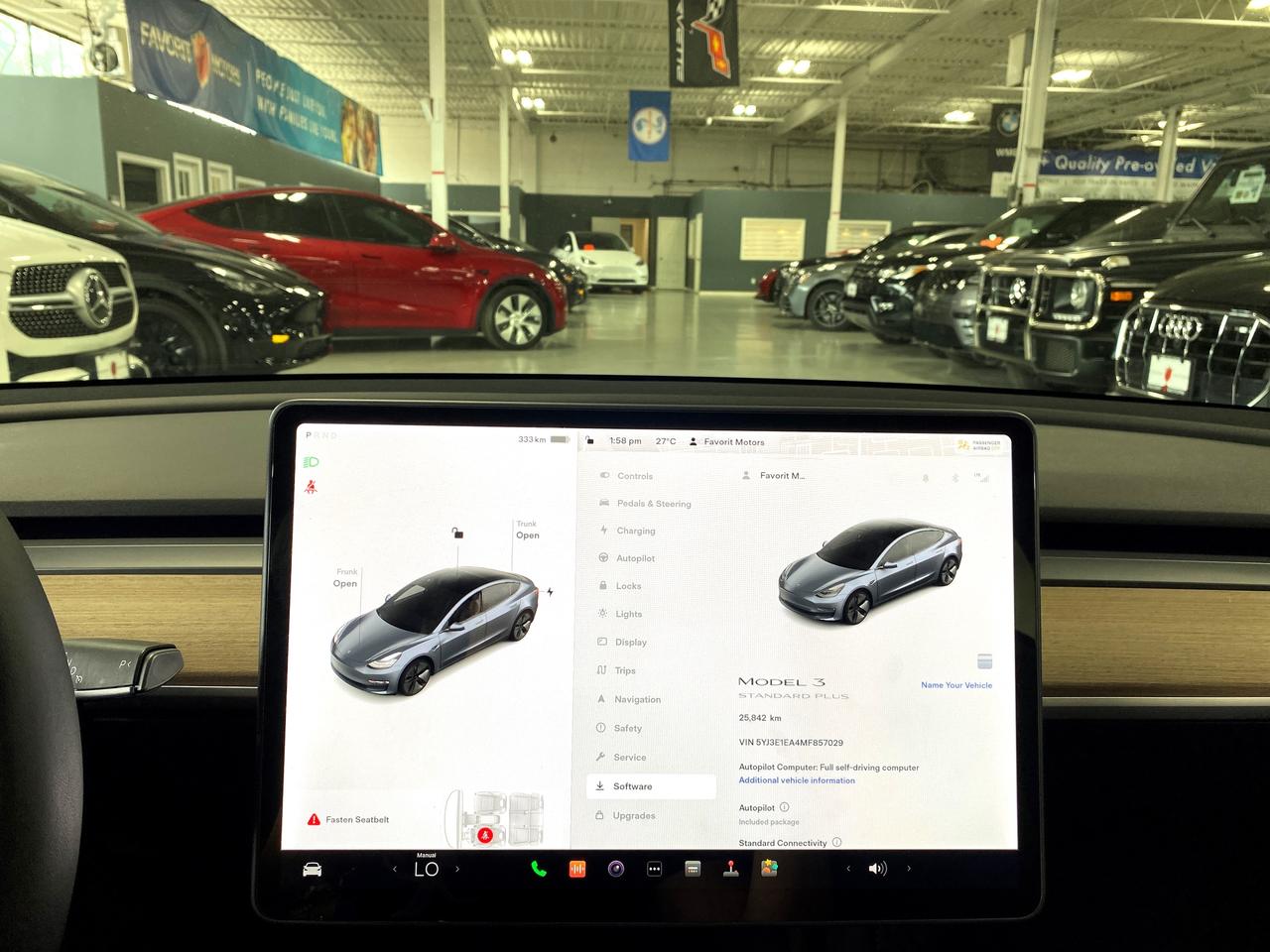 2021 Tesla Model 3 STANDARD PLUS|NAV|AUTOPILOT|HIFI|PANOROOF|CARAOKE| Photo