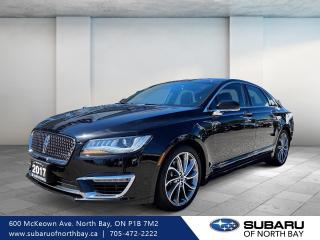 Used 2017 Lincoln MKZ | ONE OWNER | LOW KMS | AWD | 400 HP | for sale in North Bay, ON