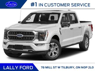 New 2022 Ford F-150 PLATINUM for sale in Tilbury, ON