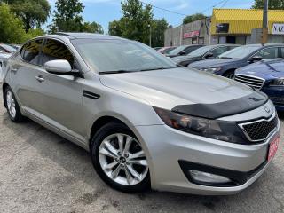 Used 2013 Kia Optima EX Turbo/CAMERA/LEATHER/ROOF/P.SEAT/LOADED/ALLOYS for sale in Scarborough, ON