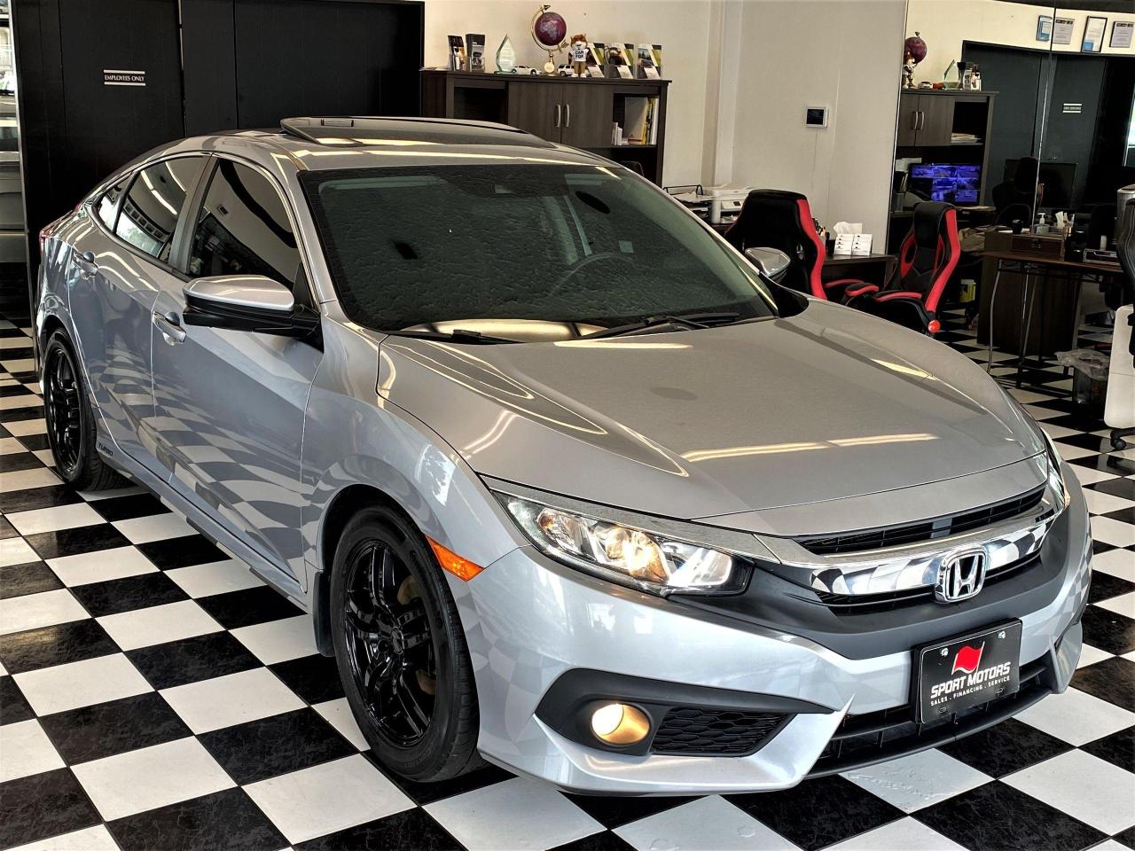 2016 Honda Civic EX-T+Roof+Tint+Remote Start+ApplePlay+CLEAN CARFAX Photo5