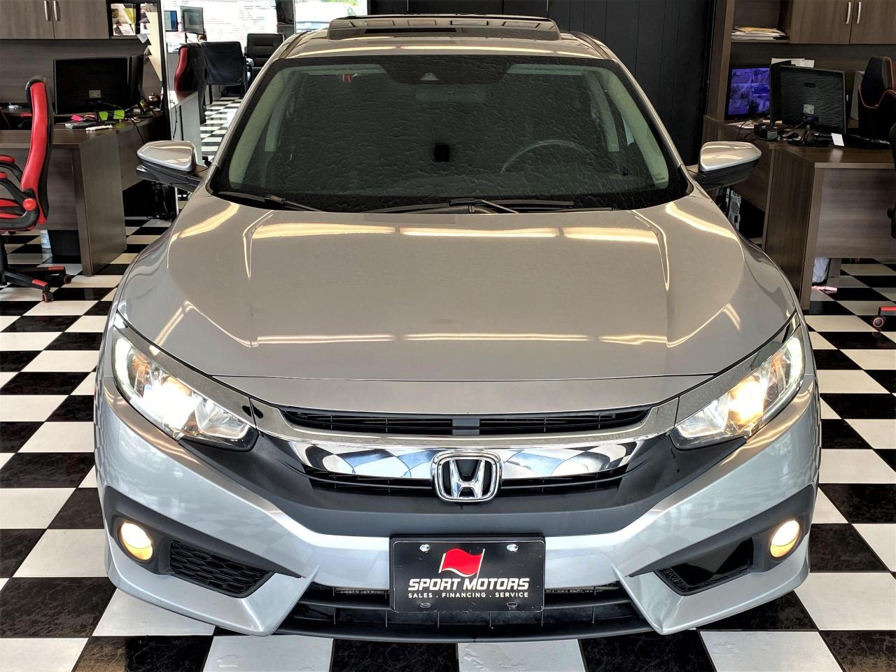 2016 Honda Civic EX-T+Roof+Tint+Remote Start+ApplePlay+CLEAN CARFAX Photo6
