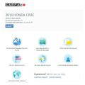 2016 Honda Civic EX-T+Roof+Tint+Remote Start+ApplePlay+CLEAN CARFAX Photo78