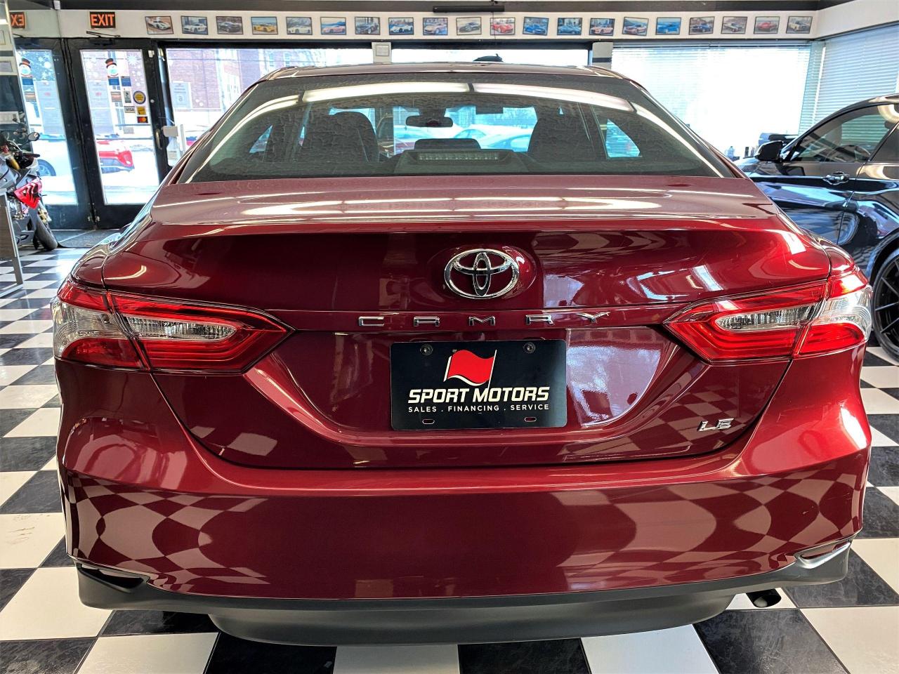 2018 Toyota Camry LE+Camera+Toyota Sense+AdaptiveCruise+CLEAN CARFAX - Photo #3