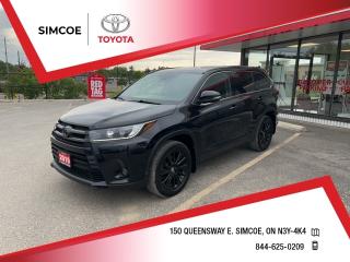 Used 2019 Toyota Highlander SE for sale in Simcoe, ON