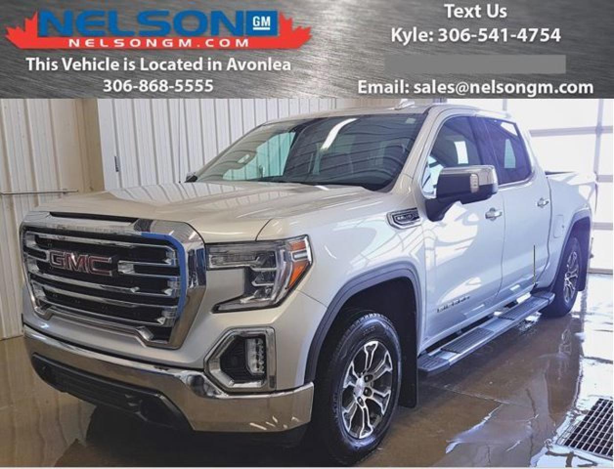 Used 2019 GMC Sierra 1500 SLT for sale in Avonlea, SK