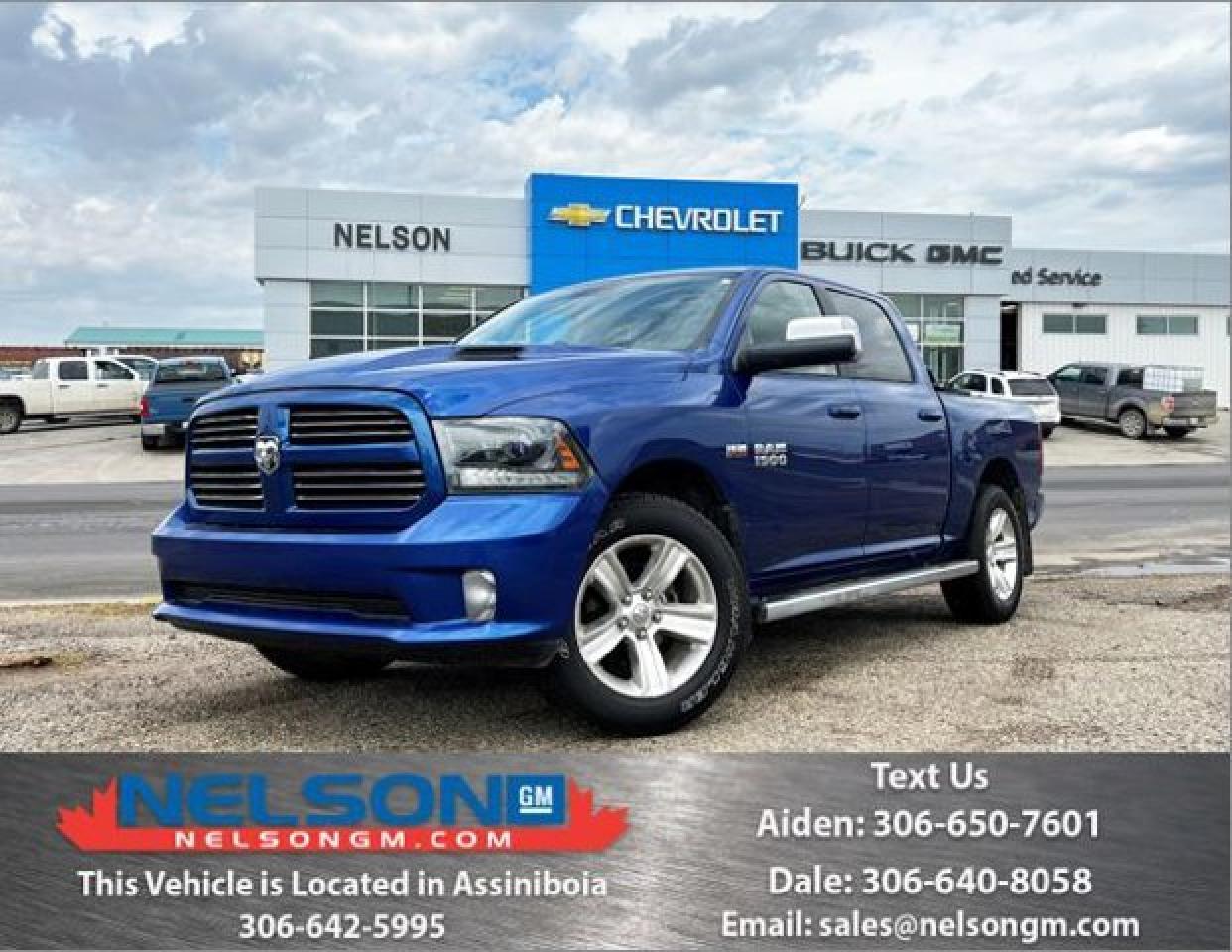 Used 2015 RAM 1500 SPORT for sale in Avonlea, SK