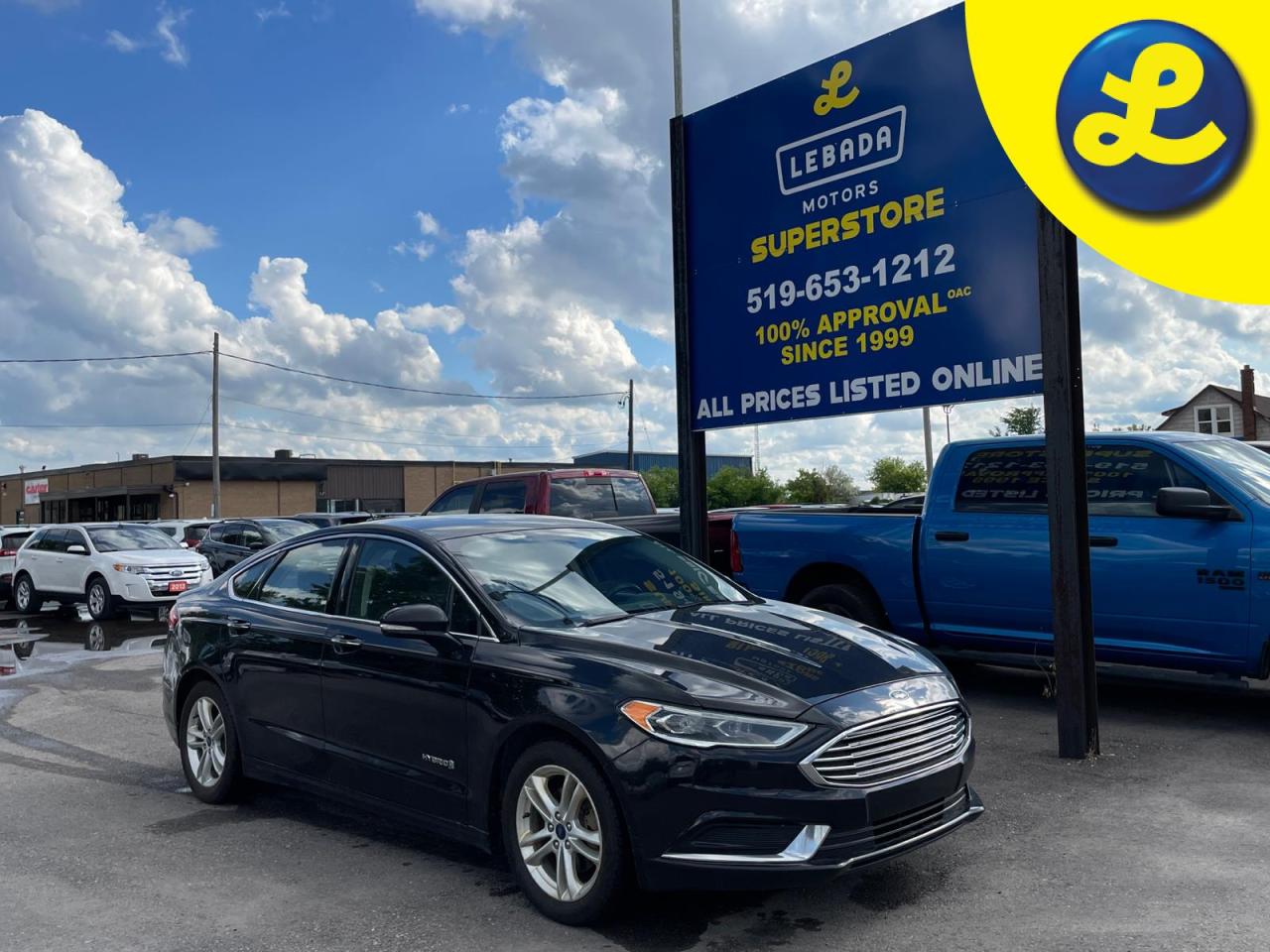 Used 2018 Ford Fusion Hybrid Hybrid * Heated Leather Seats *  Remote Start * Push Button Start * Back Up Camera * Cruise Control * Steering Wheel Controls * Hands Free Calling * for sale in Cambridge, ON