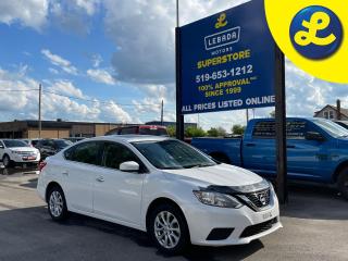 Used 2018 Nissan Sentra Sunroof * Back Up Camera * Heated Cloth Seats *  Push Button Start * Cruise Control * Steering Wheel Controls * Hands Free Calling * Dual Climate Cont for sale in Cambridge, ON